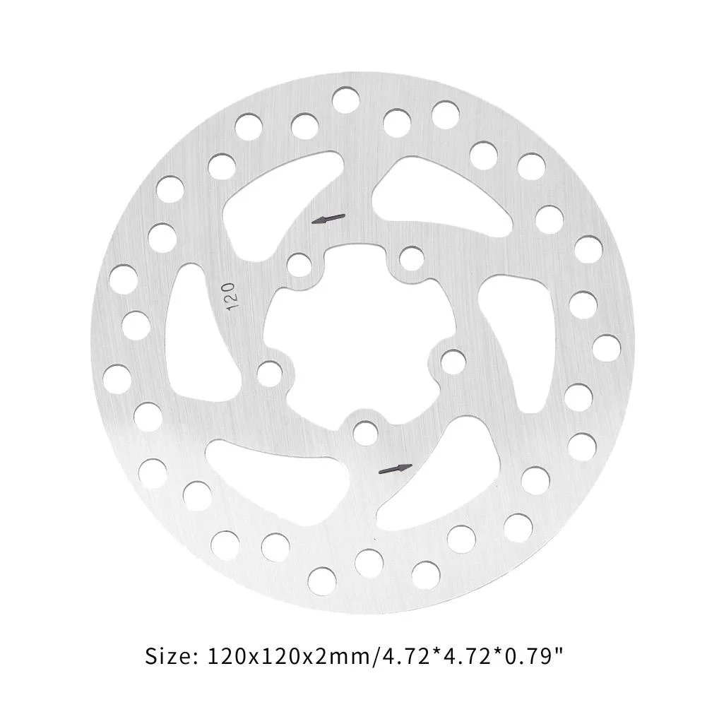 Superbsail 120MM Brake Disc Rotor Pad Replacement Spare Parts Accessories For M365 Pro Electric Scooter Brake Disc manufacture