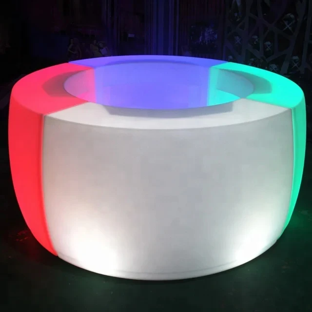 Modern Led Bar Furniture Glowing Bar Table Led Lighting Bar Counter ...