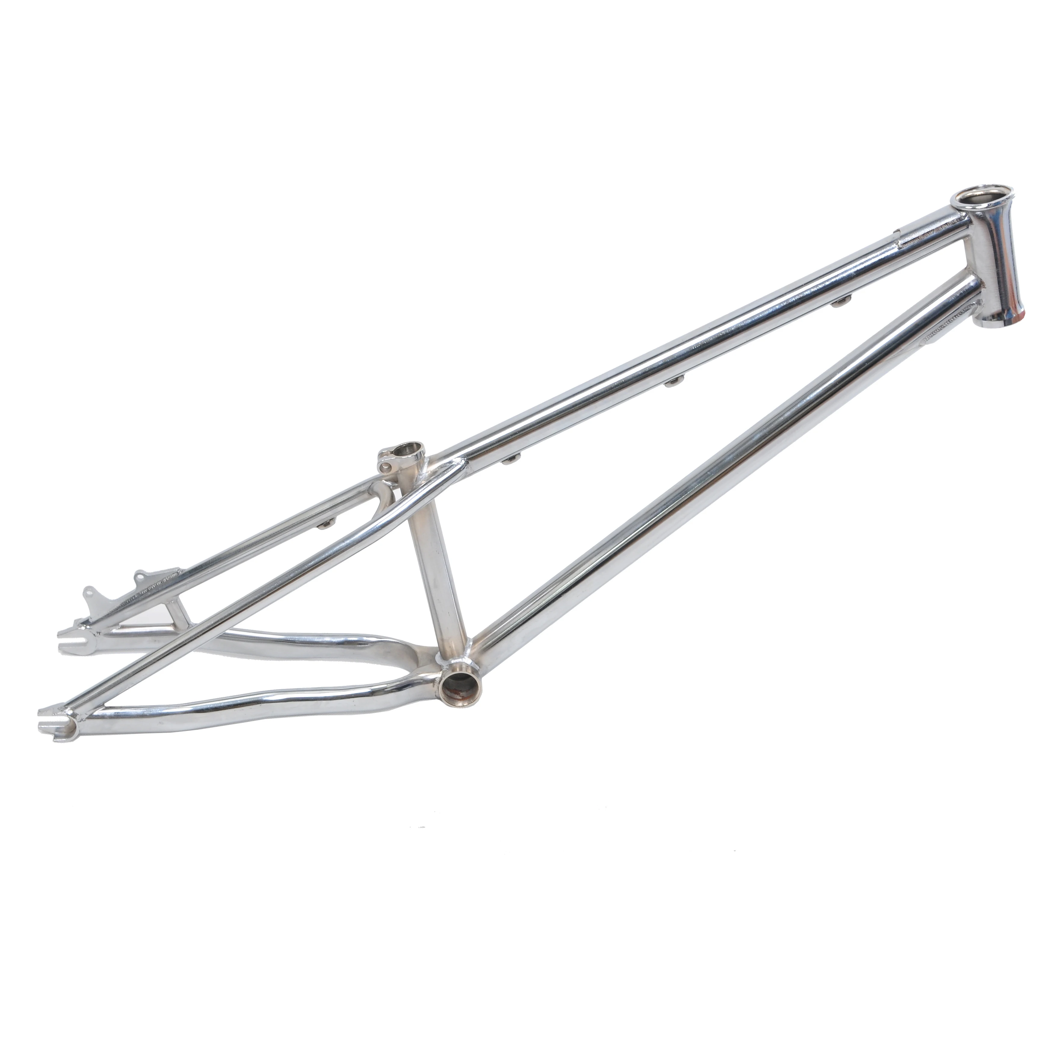 Customized Aluminum Alloy Tube Bicycle Frame Machining Service For