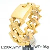 Pulsera de superficie de Arena de oro 20cm * 32mm
