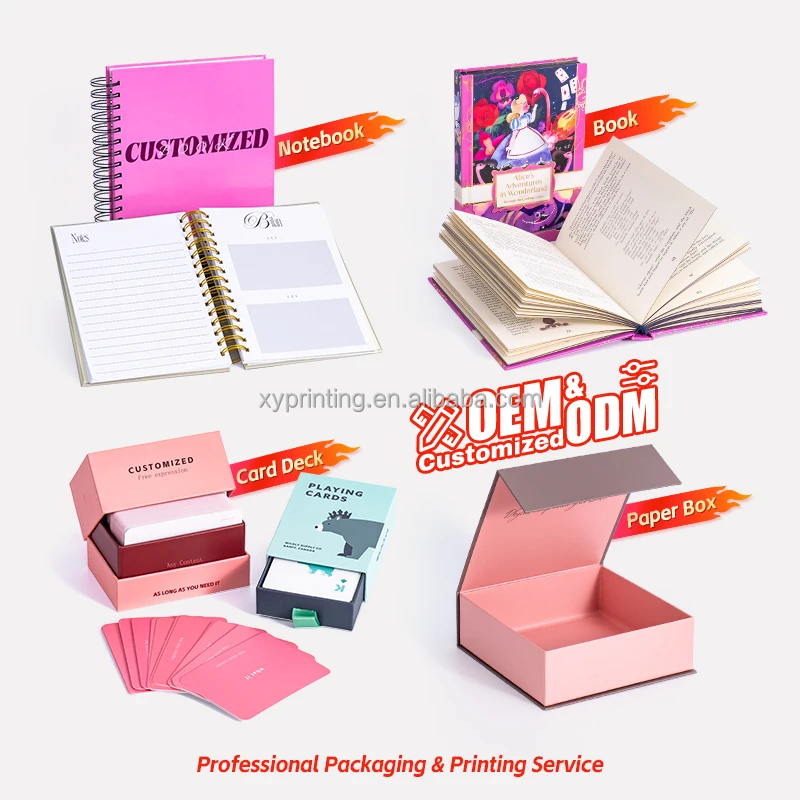 Eco Friendly Custom Printing Service Paper Colorful Booklet Catalogue Brochure Printing