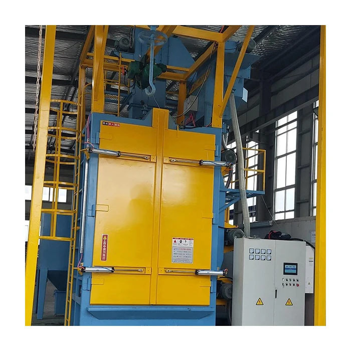 Cheap Automatic Steel Aluminum Shot Blasting Machine Hanger Type Shot Blast Machine With Good Price