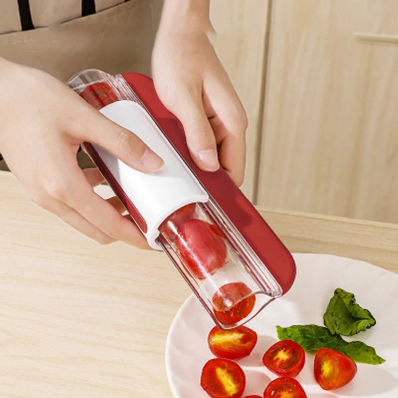 CL456 Tomato Grape Cherry Slicer Fruit Vegetable Salad Manual