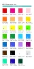 Couleurs personnalisées via nuancier