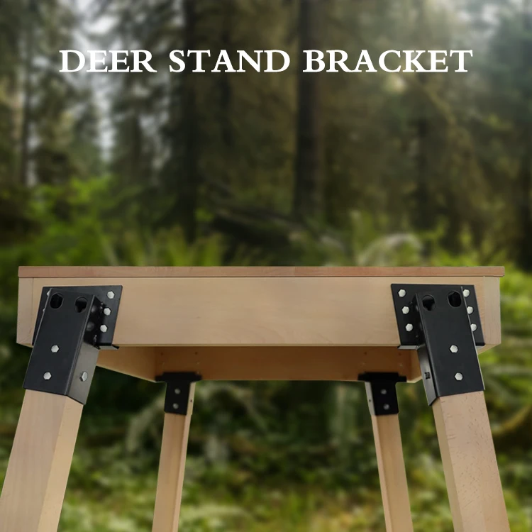 4x4 Angle Brackets Mofeez - Heavy Duty Deer Stand & Hunting Blind ...