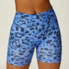 pantaloncini colore ciano
