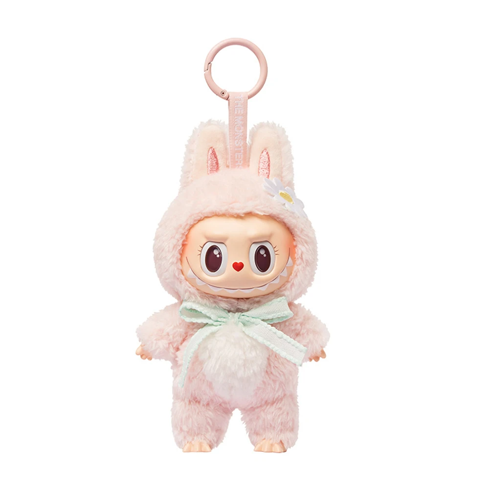 38cm Popmart Labubus Mokoko Close Sweet Figure Pendant Plush Doll