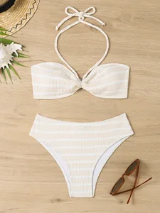 Factory Price Swimsuit Two-Piece Bikini Swimwear for Women Custom Bra Bikini Swimwear Bikini Set 2026 Beachwear Swimwear