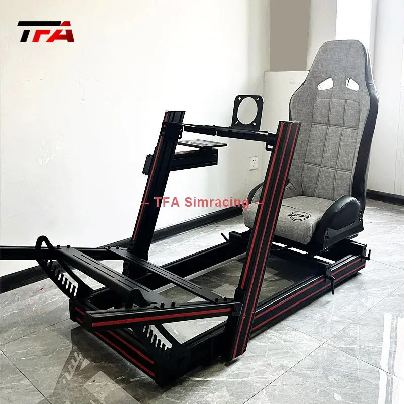 Sim Racing Game Simulator Rig Cockpit Frames - Direct Drive Steering Wheels