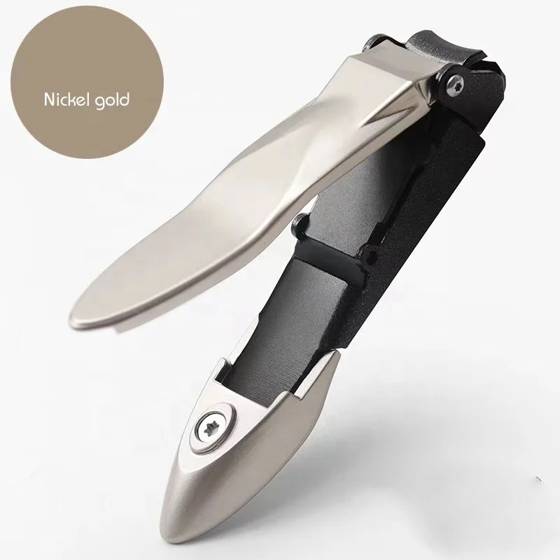 3PCS Stainless Steel Fingernail & Toenail & Slant Edge Nail Cutter Trimmer Nail Clippers Set Sharp nail cutter with Metal Case