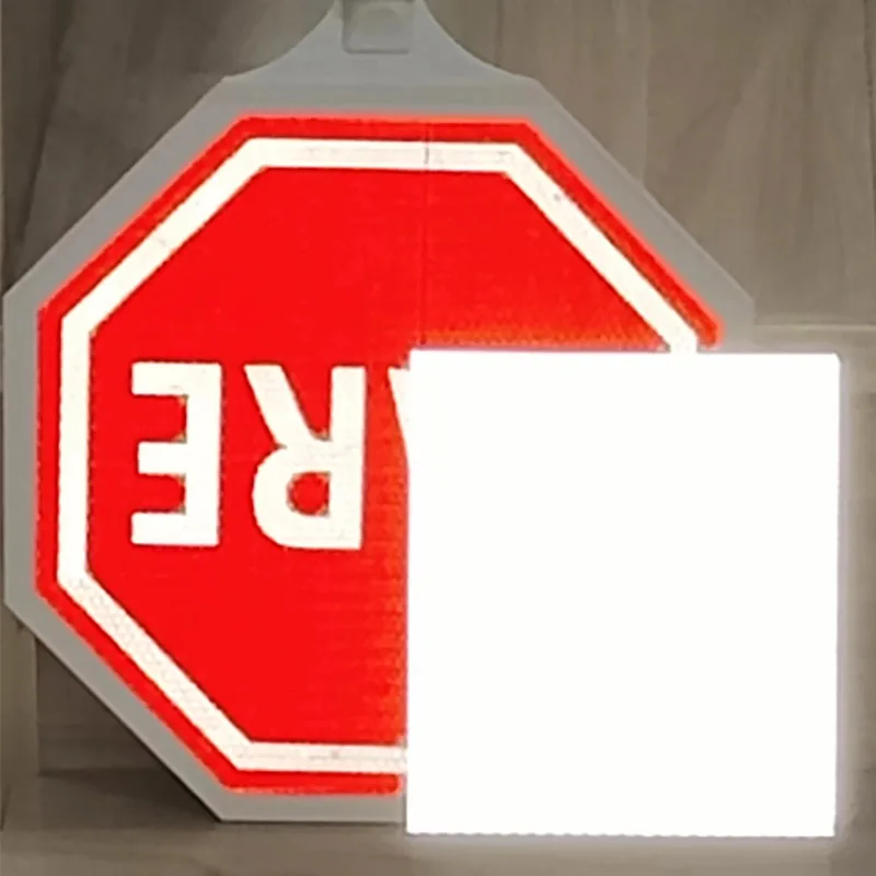 46cm Handheld Go and Stop Plastic Traffic Sign