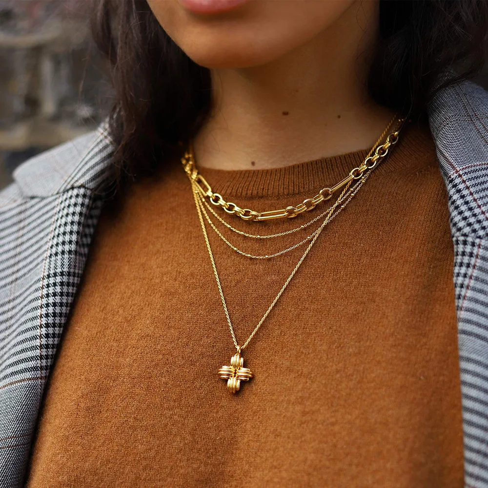 missoma cross necklace