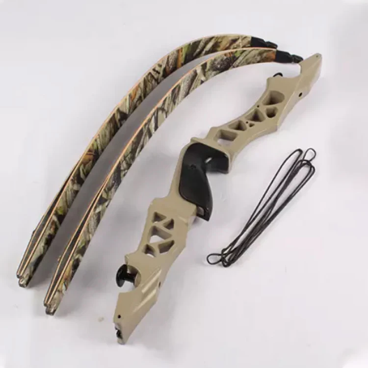 Hi Top 64" Archery Traditional Hybrid Archery Longbow 45 Lb Recurve Bow Korean Bow and Arrow Set for Training Junior