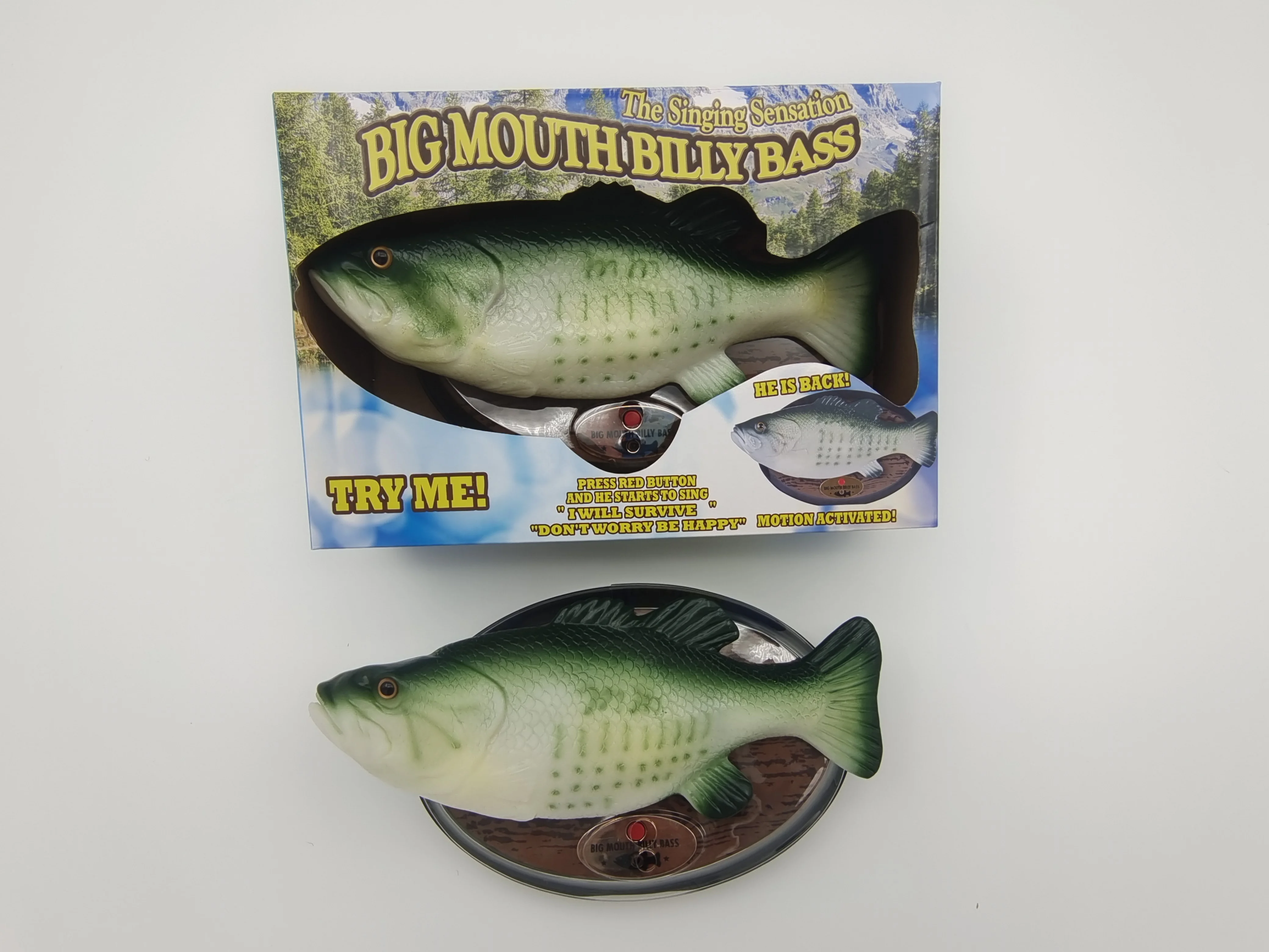 2023 New Arrive Billy Bass The Motion Activated Singing Fish Toy