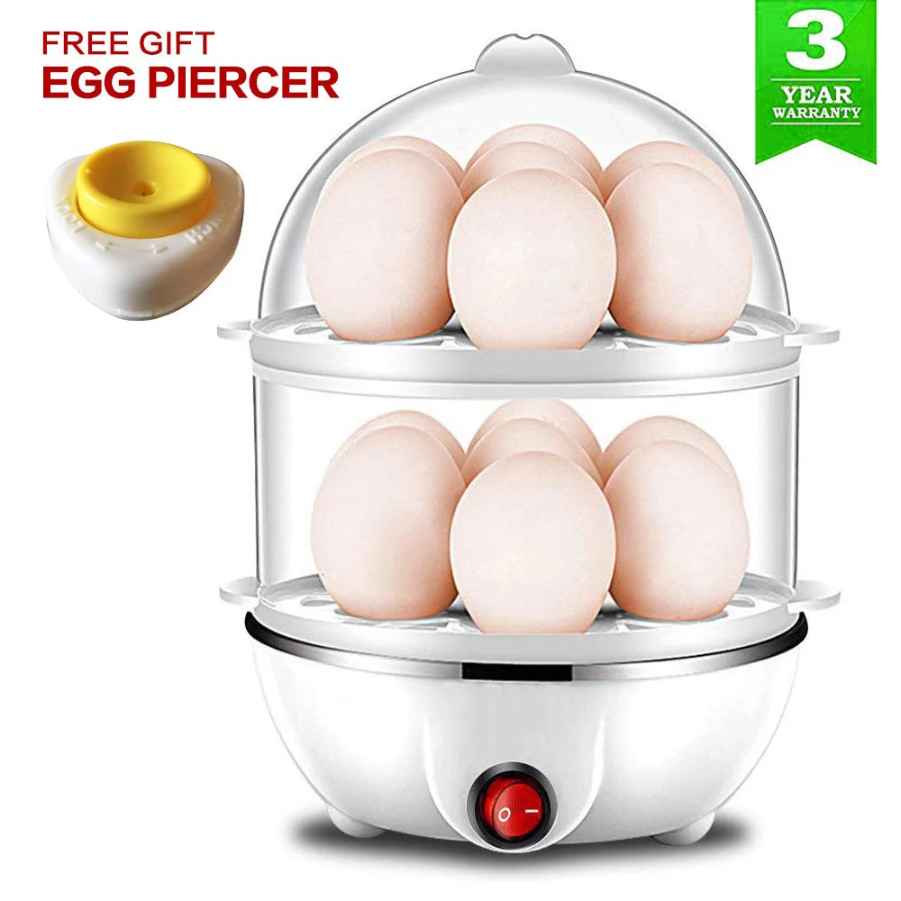 350W Electric Egg Cooker With Automatic Shut Off