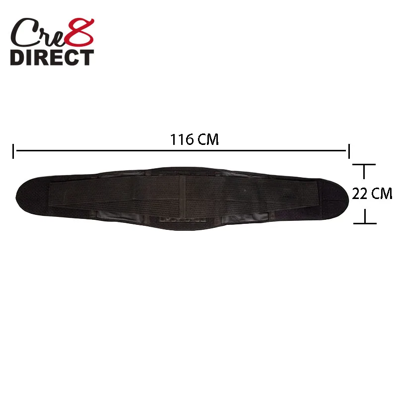 
 Cre8, стабилизирующая поясничная поддержка талии, нижний бандаж для спины, поддерживающий пояс, двойной регулируемый тренажер талии для спорта  