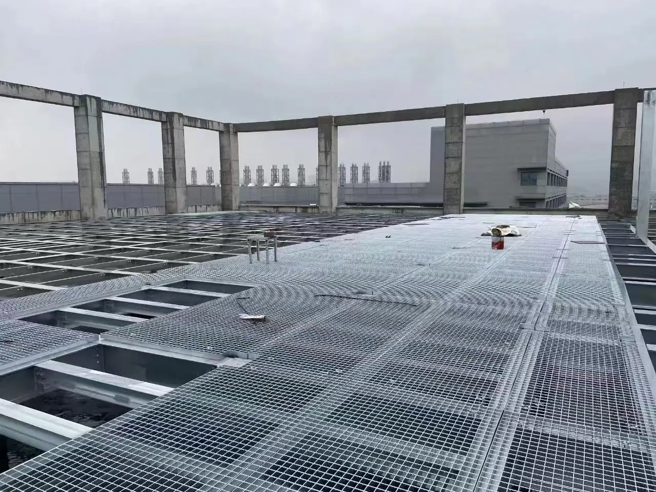 Steel Grating Production