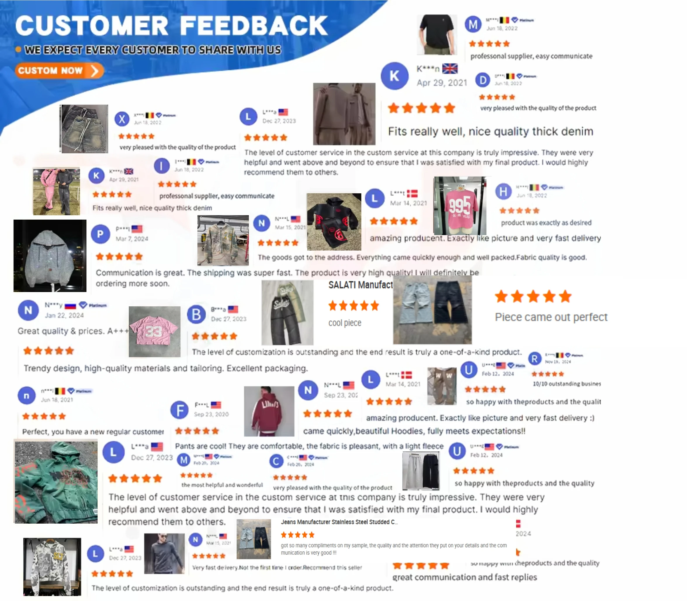 Salati Clothing Manufacture Hot Pressing Drilling Bling Diamond Quarter Zip Cropped Acid Wash Rhinestone Men's Hoodie Sweatshirt gallery 4