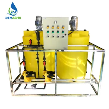 Automatic Chlorine Dosing System Chemical Mixing Machine With Dosing Pump For Wastewater Treatment