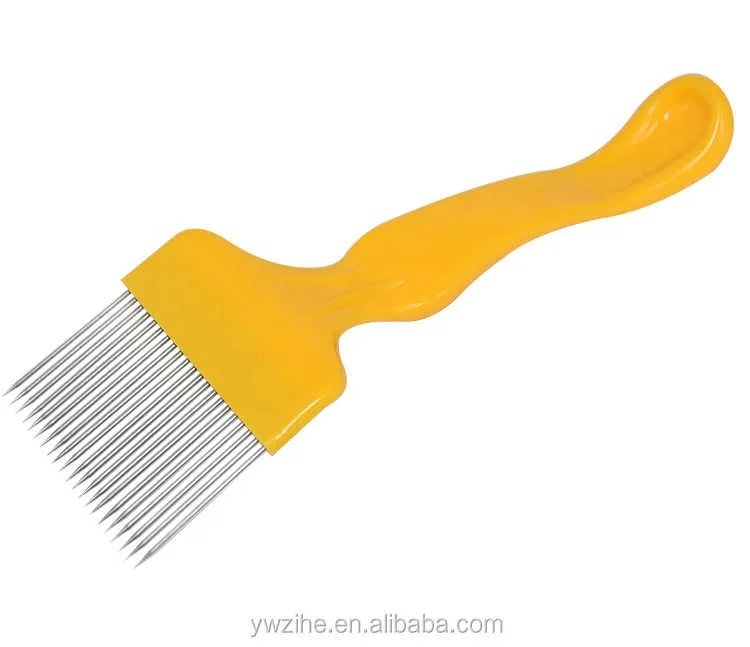 Инструменты для пчеловодства 21 пин прямые иглы разблокировка вилок ручка из нержавеющей стали грабли меда лопатка расческа оборудование