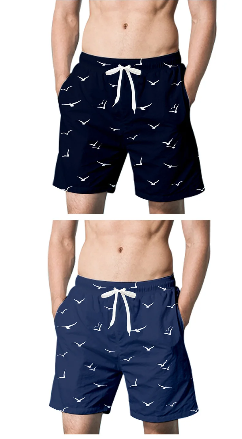 Quick Dry Swim Shorts Lining Swimwear Bathing Suits Men Swim Trunks with Mesh31_voghion.com