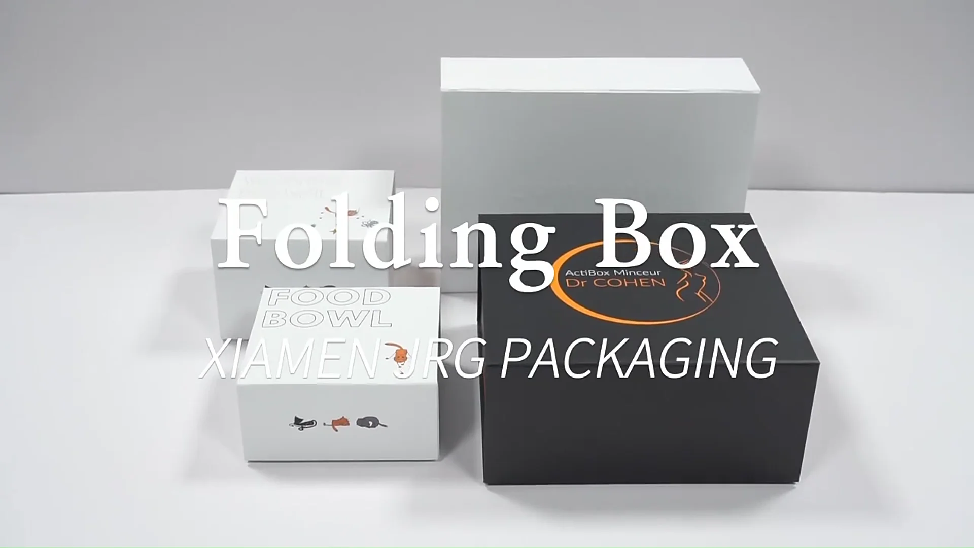 Custom Printed Logo Rigid Cardboard Luxury Magnetic Shoe Folding Box ...
