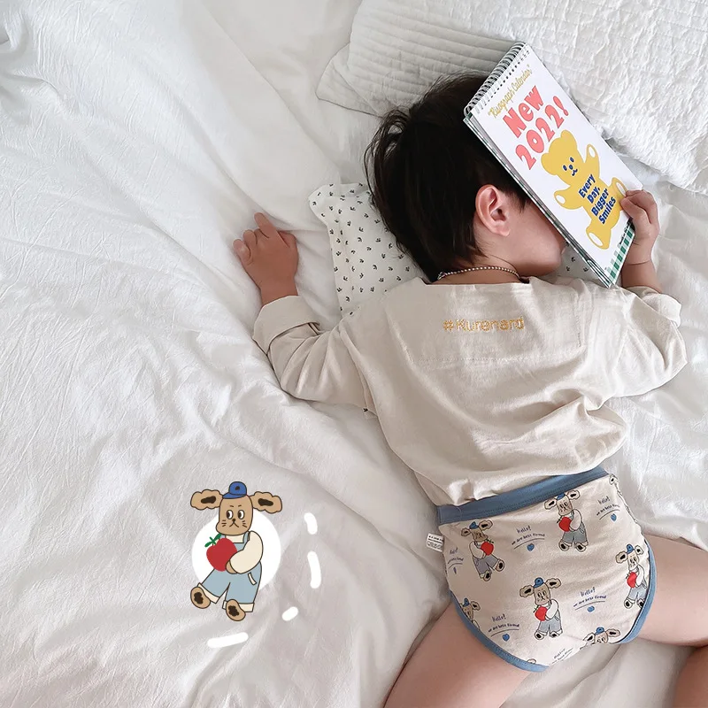 Children's Underwear Wholesale 2022 Spring Puppy Kayton Letter Baby