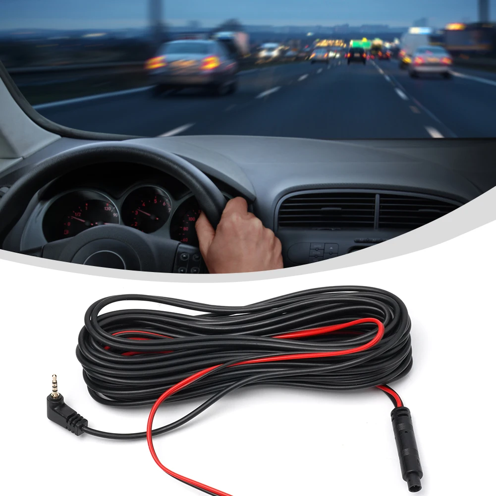 5 Pin 4pin 10m 15m back camera longer line 33ft Dash Cam Rear View Backup Camera Reverse Car Recorder Cable Extension