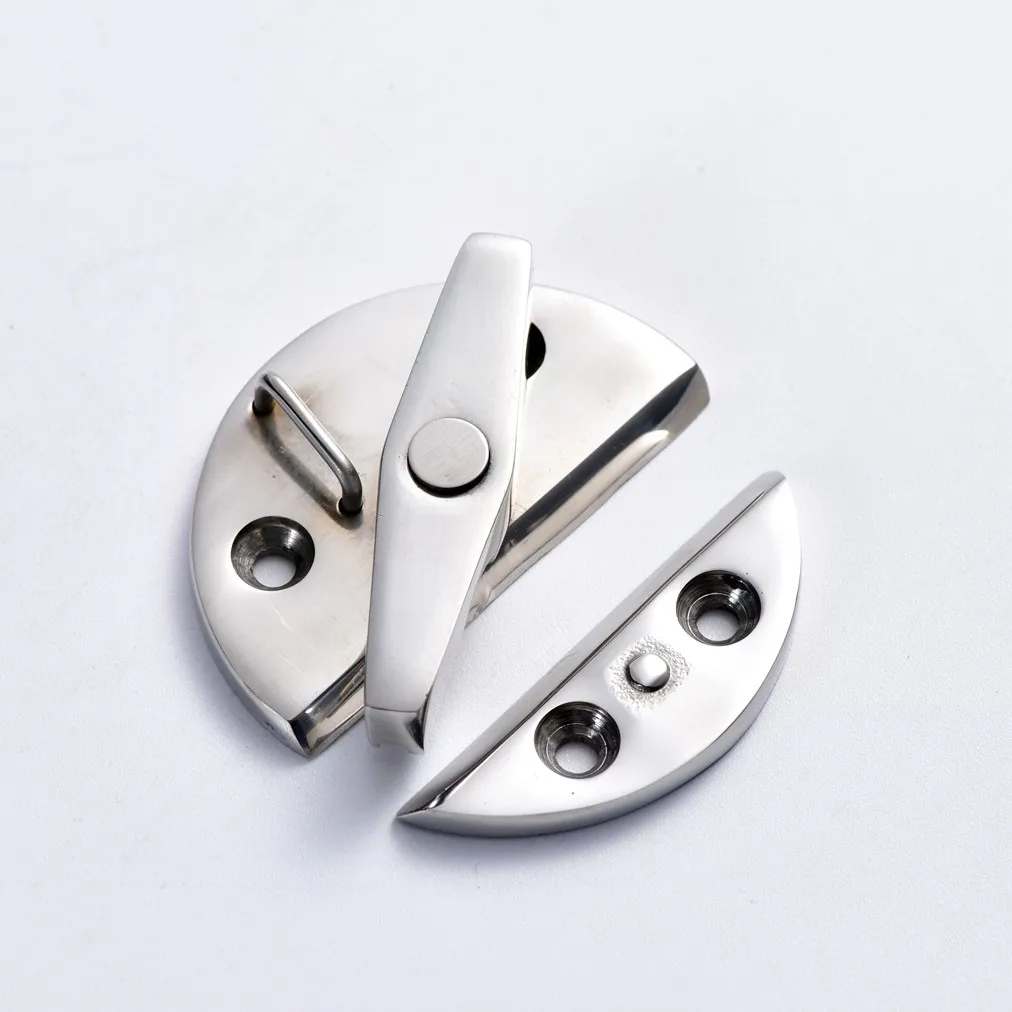 Boat Window Rattle Pontoon Boat Gate Latch 4pcs Stainless Steel — Lockable Deck Hasp For ...