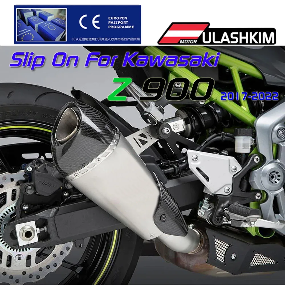 鯰尾　セット Z900 Slip-on for Kawasaki Z 900 Motorcycle Exhaust Upgrade