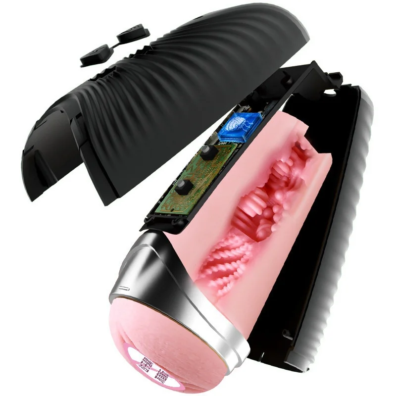 Jiuai R20 Airplane Cup Electric Masturbator Fully Stretchable Black Hole Inflatable Doll Penis Trainer Sex Toy Black Jiuai R20 Airplane Cup Electric Masturbator Fully Stretchable Black Hole Inflatable Doll Penis Trainer Sex Toy Black