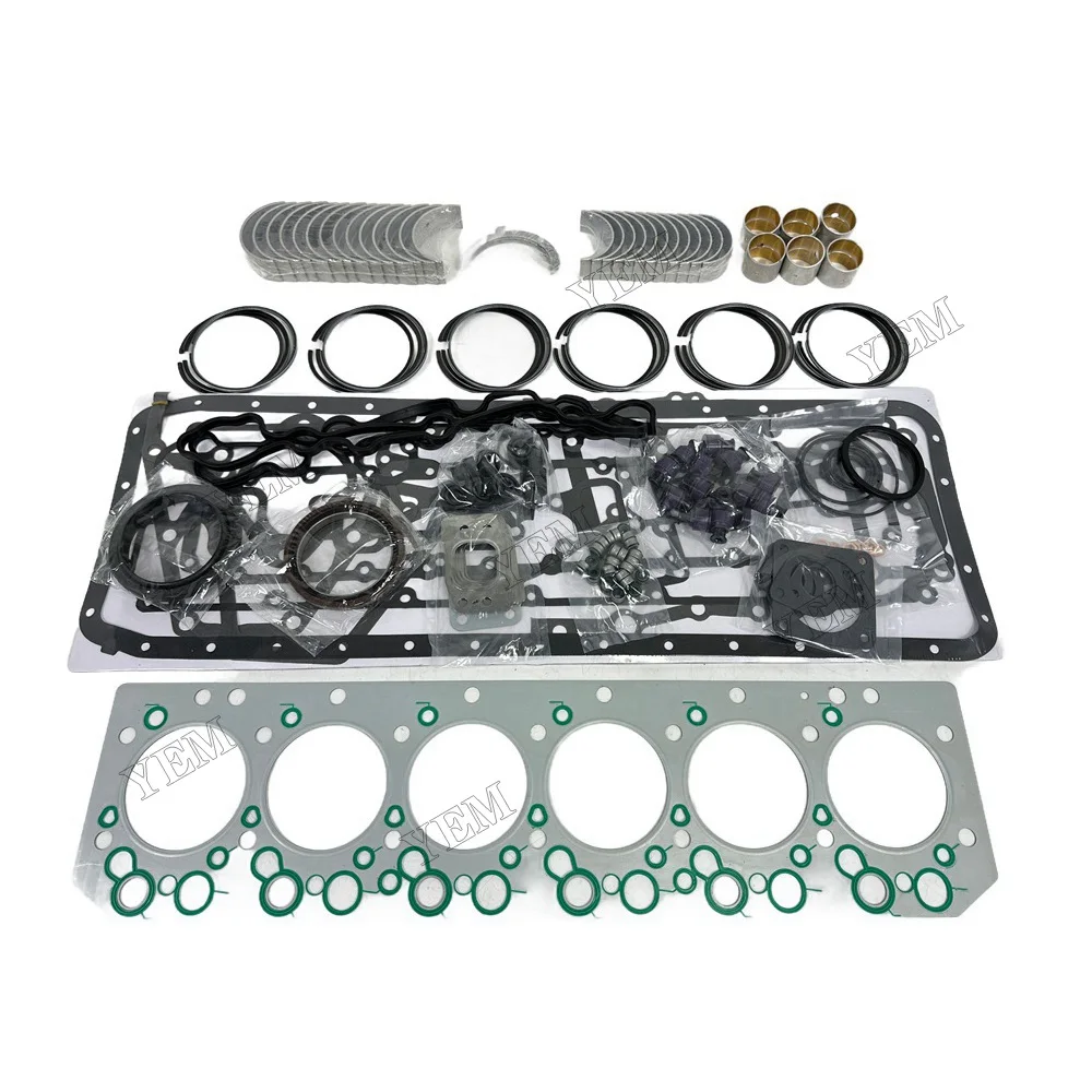 Overhaul Re-ring Kit Compatible for Doosan / for Develon DL06 Engine Repair Kit 3