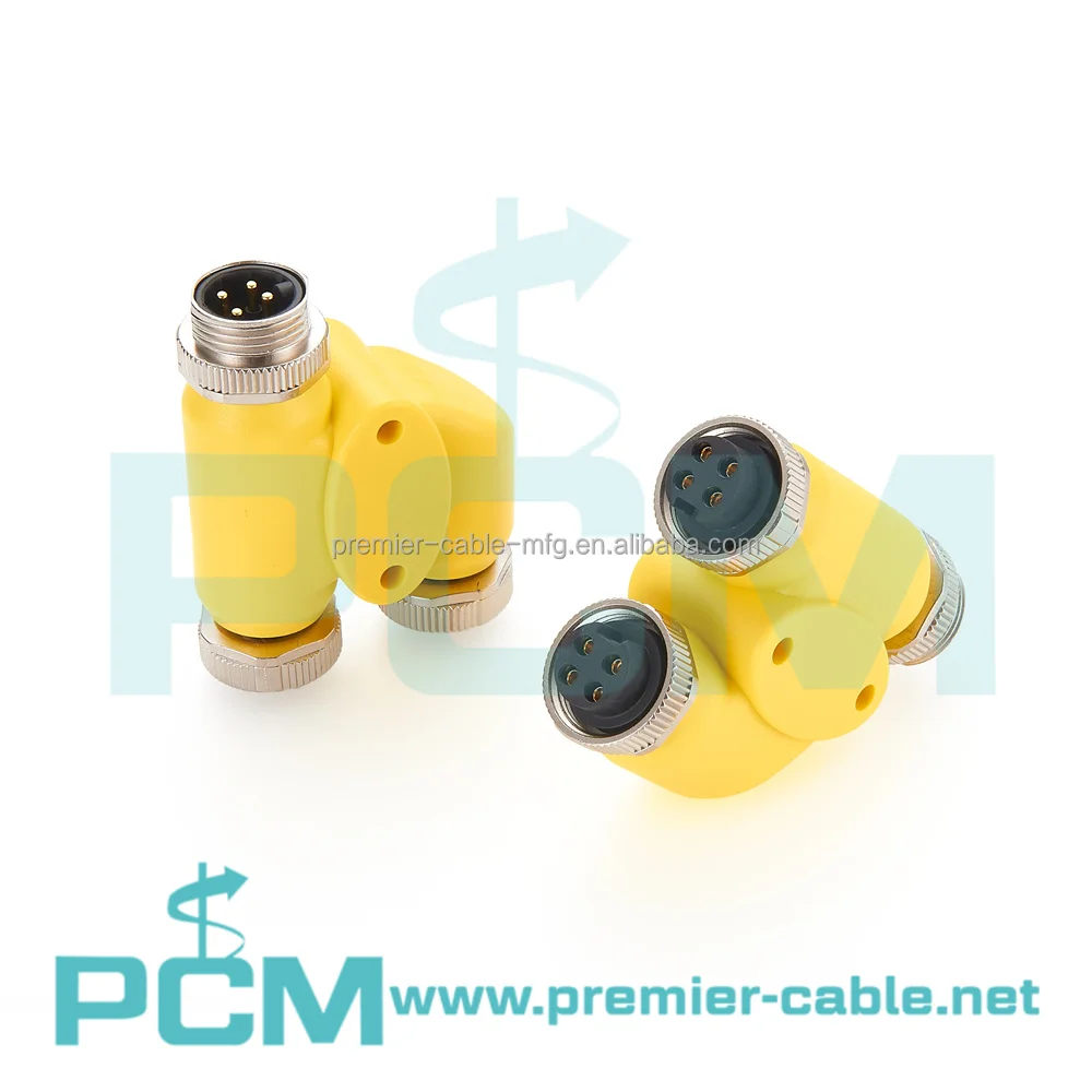 NMEA2000 Open Network 7/8'' Mini-C 4Pin H-Splliter Interbus Connector supplier