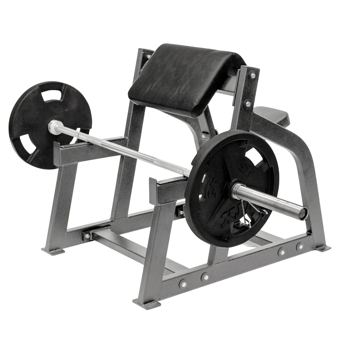 hammer seated arm curl commercial exercise fitness machine/high