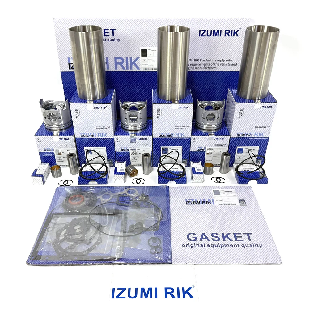 IZUMI RIK 3TNE84, 3TNE86, 3TNE88, 3TNM68, 3TNM72 オーバーホールキット（ガスケット付） Yanmar用