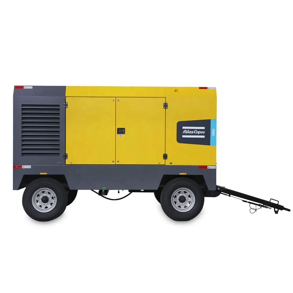 Atlas Copco Famous Brand air Compressor V900 with Dynamic air Volume Adjustment Function