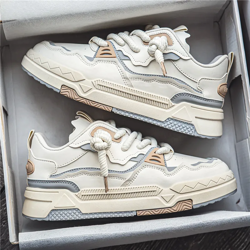 どんなスタイルにもマッチ☆【 】Men's Sneaker 2024 Fashion Men Chunky Sneakers - All-Match Casual Shoes