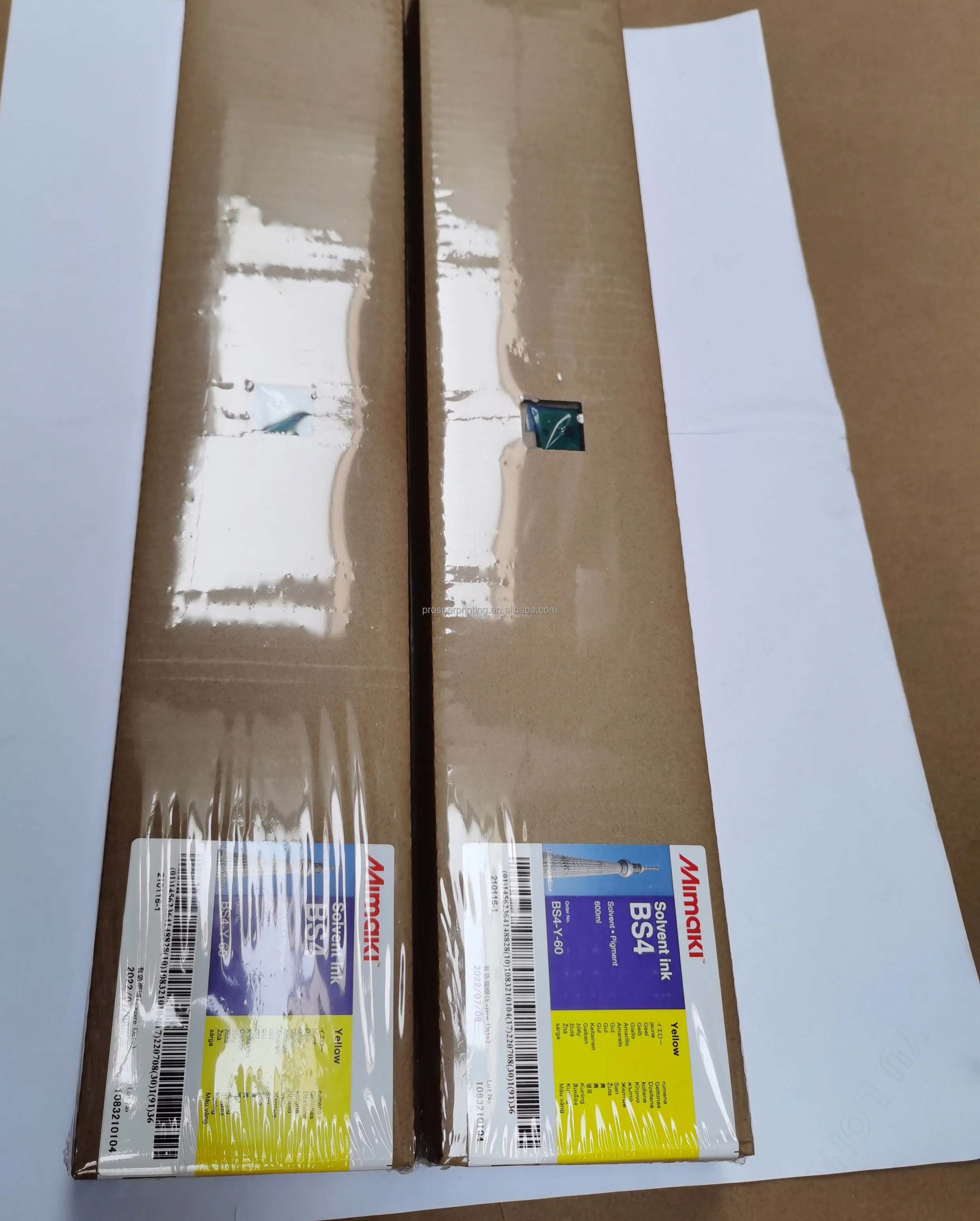 Lot De 6 Cartouches D'encre Mimaki Originales - Pour Imprimantes JV5, JV33, JV150, CJV30, CJV150 - Encre Solvent SS21