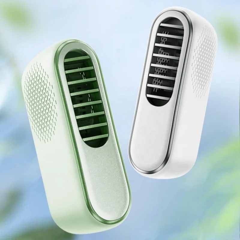 Semiconductor Cooling Plate Ice Cold Compress Portable Air Conditioner Fan KC PSE Battery Rechargeable Handheld Desktop Neck Fan