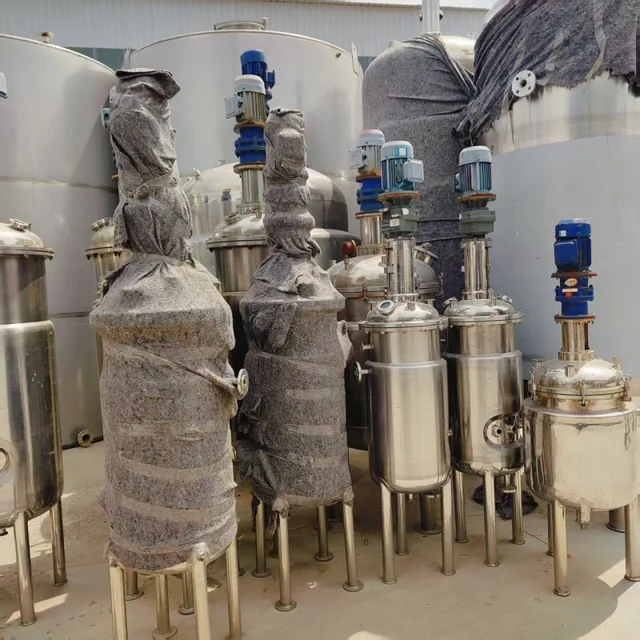 Customized food and beverage fermentation tanks, 2000-liter double and triple dairy fermentation equipment