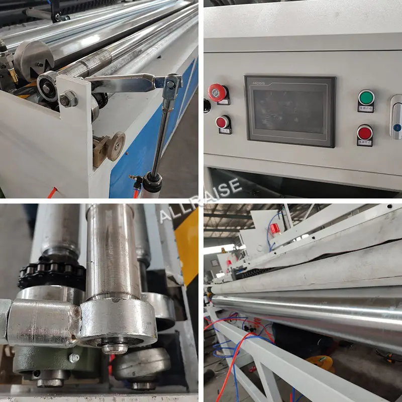 Automatic Toilet Tissue Paper Making Machine Toilet Tissue Roll Rewinding Perforating Production Line Kitchen Towel Machinery