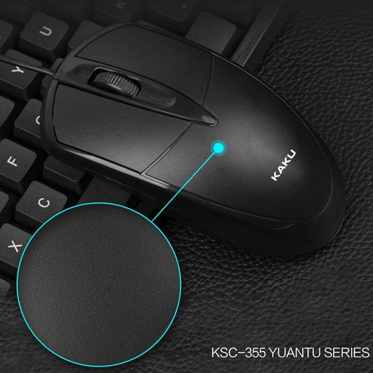 KAKUSIGA Low Price Computer PC Wired USB Official Gaming Mouse