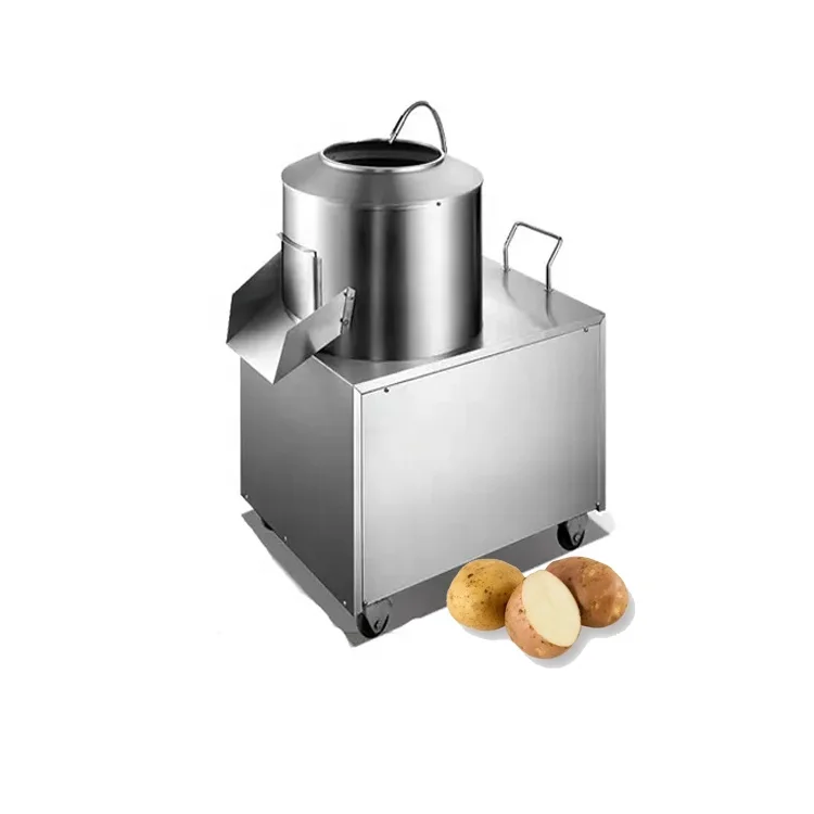 8kg 15kg 30kg Electric Automatic Small Sweet Potato Skin Peeler Cleaning  Washing And Potato Peeling Machine For Commercial