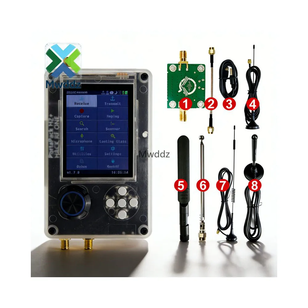 Portapack H2 with Hackrf One R9 V2.0.0 SDR Radio Upgrade