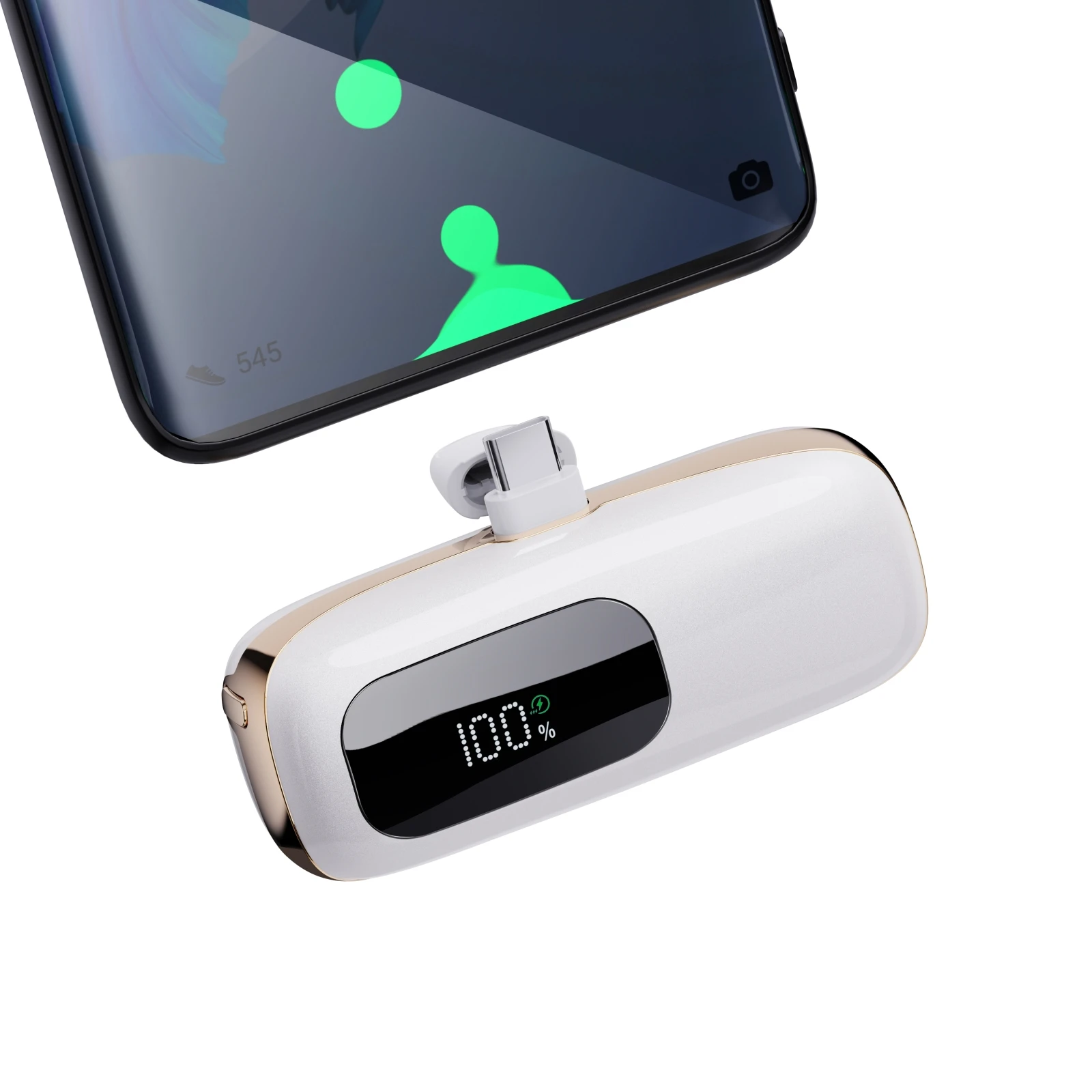 New Mini Capsule Charger Power Bank Micro Usb Type C 5000 MAh Portable Battery Charger for Mobile Phone Charging Power Banks