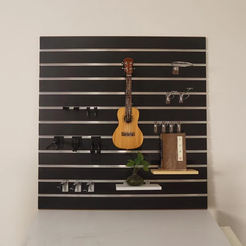 Slatwall Display Mdf Grooved Slotted Board Slotwall Accessories Slat