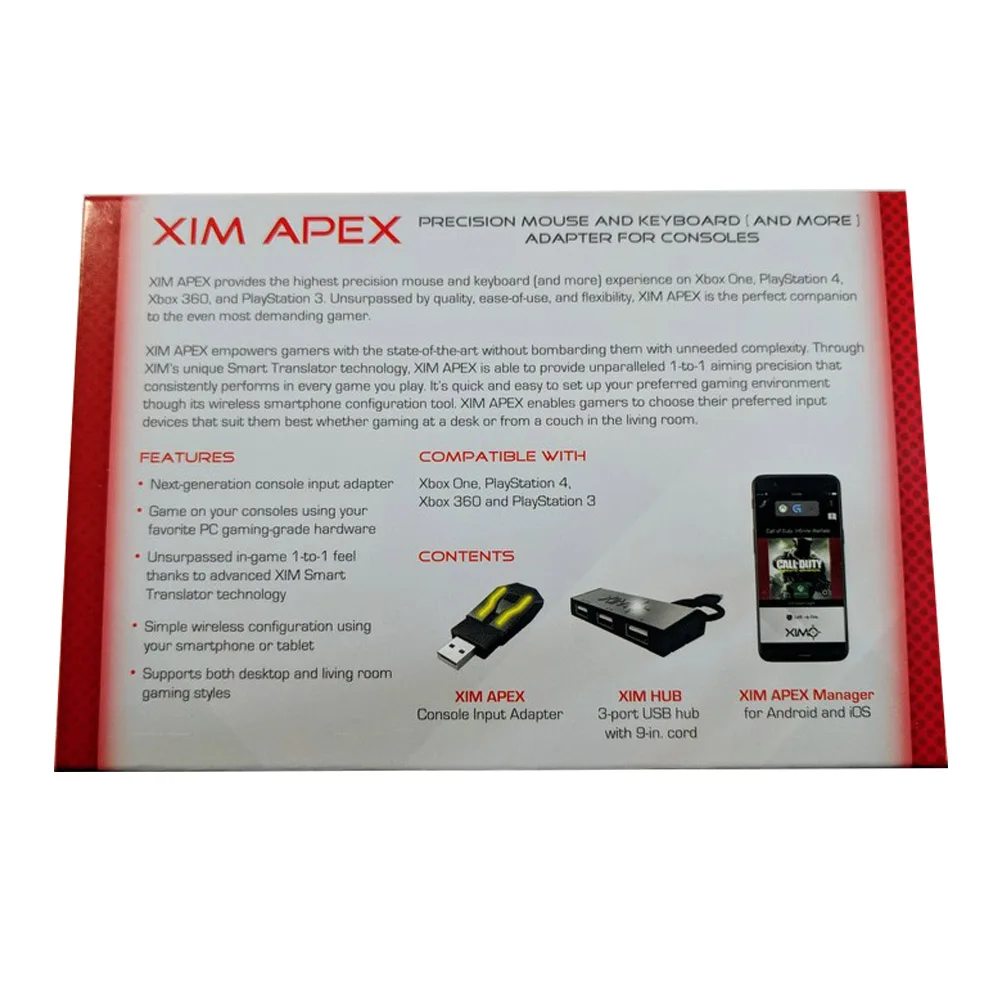 Latest Xim Apex Highest Precision Mouse & Keyboard Adapter