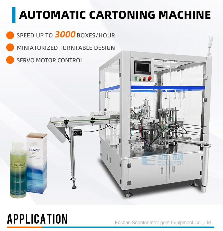 Automatic Eye Drop Bottle and Ointment Tube Boxes Cartoning Machine ...