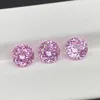purple oval cut