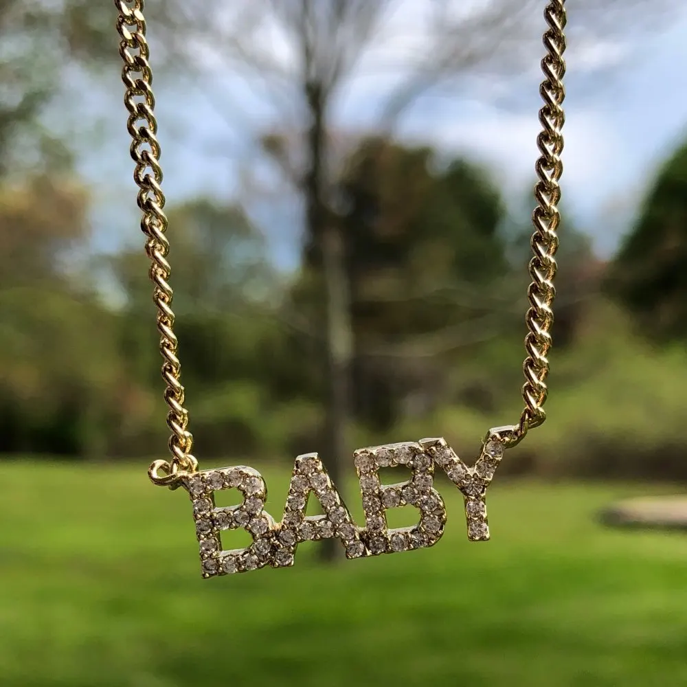 Custom Name Necklaces Pendant Letters 